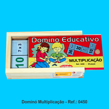 Dominó Educativo de Multiplicação