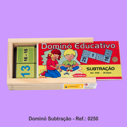 Dominó Educativo de Subtração