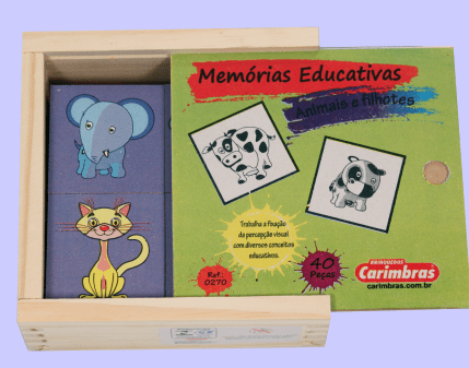 Memórias Educativas de Animais e Filhotes