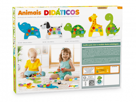 Animais Didáticos Girafa