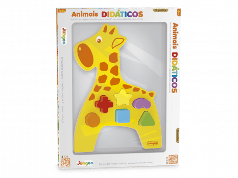 Animais Didáticos Girafa