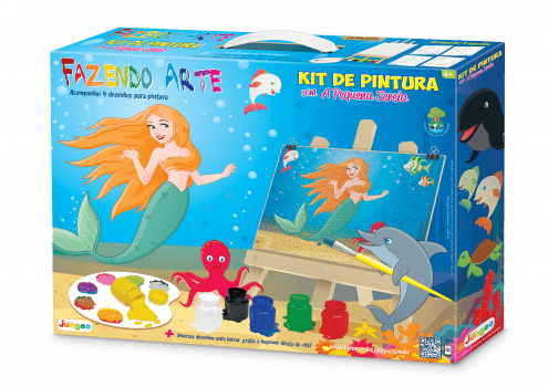 Kit de Pintura - A Pequena Sereia